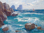 风景    油画图片