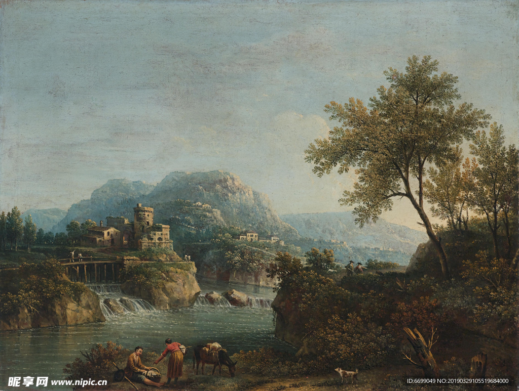 风景    油画图片