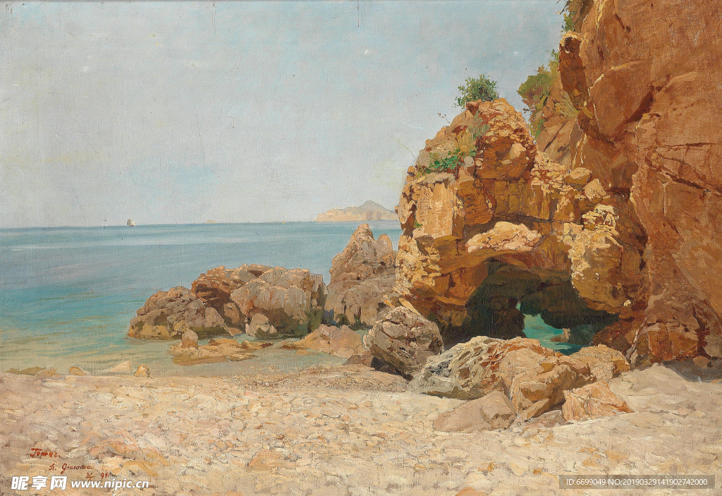 风景    油画图片