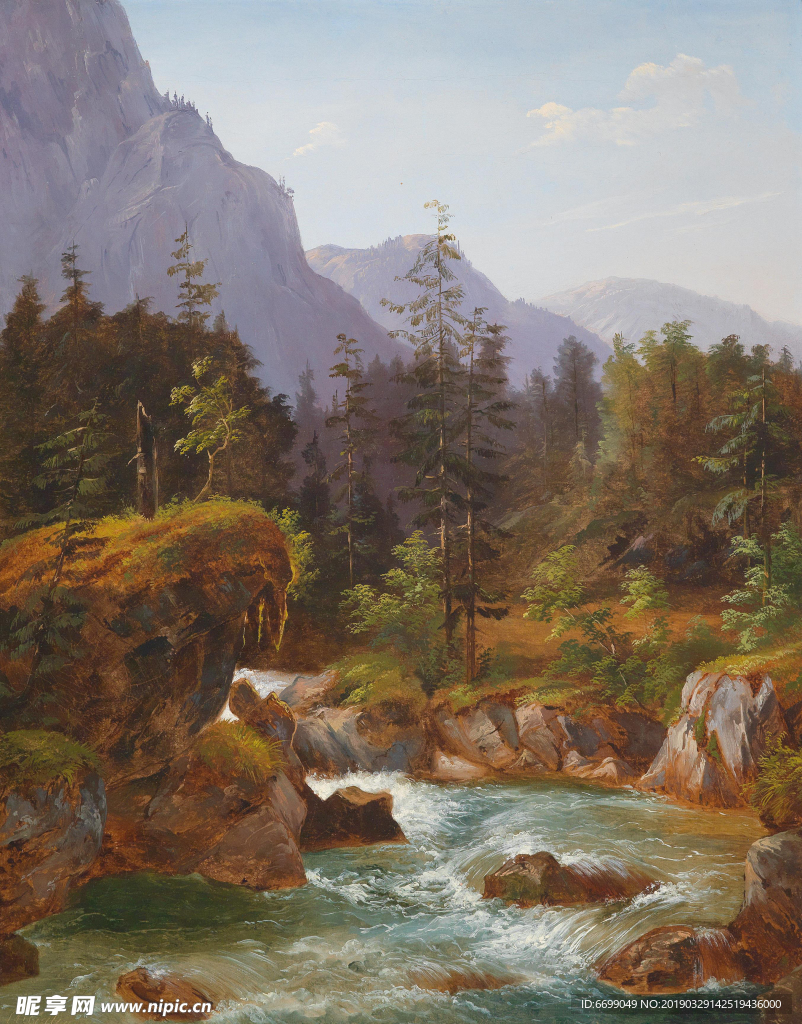 风景    油画图片