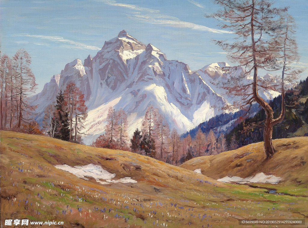 风景    油画图片