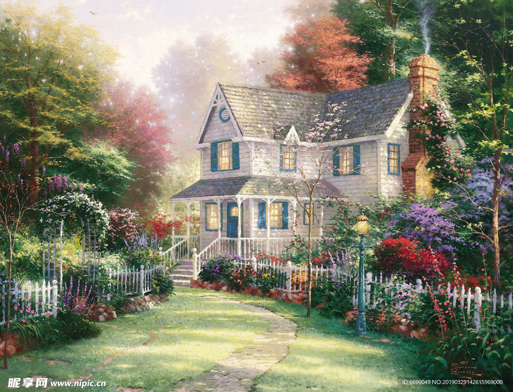 风景    油画图片