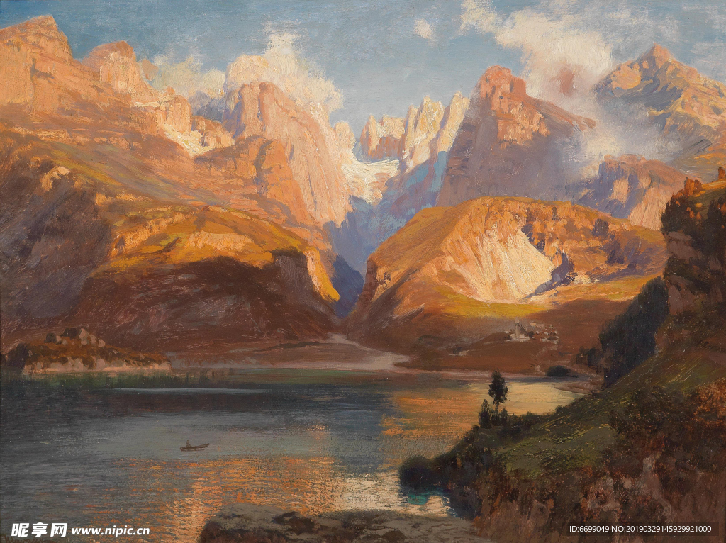 风景    油画图片