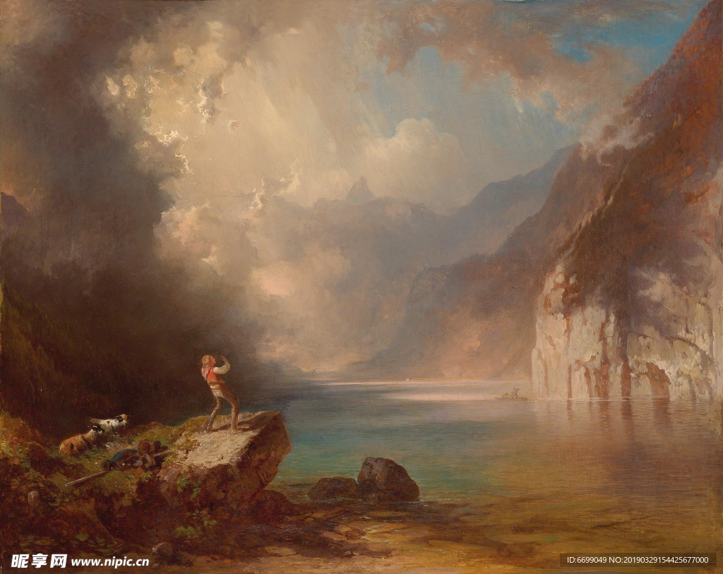 风景    油画图片