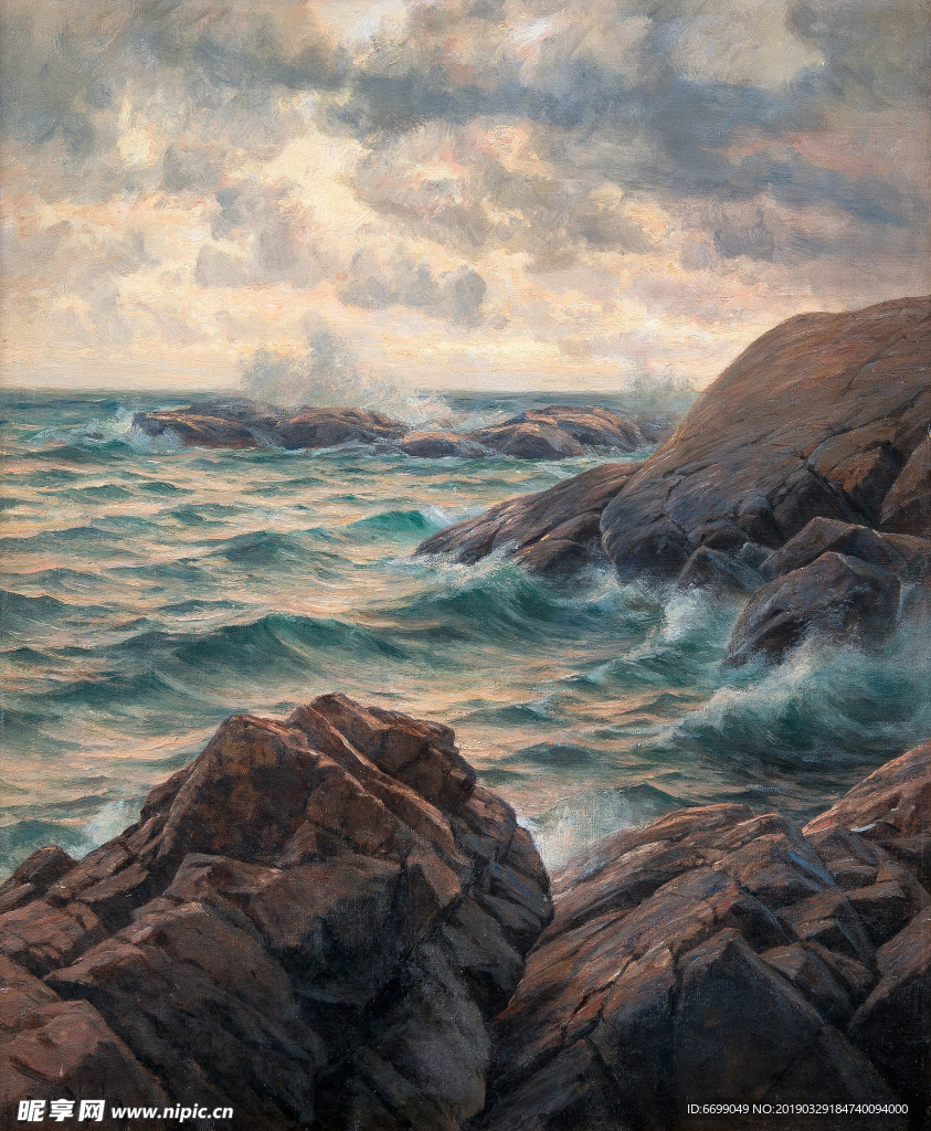 风景    油画图片