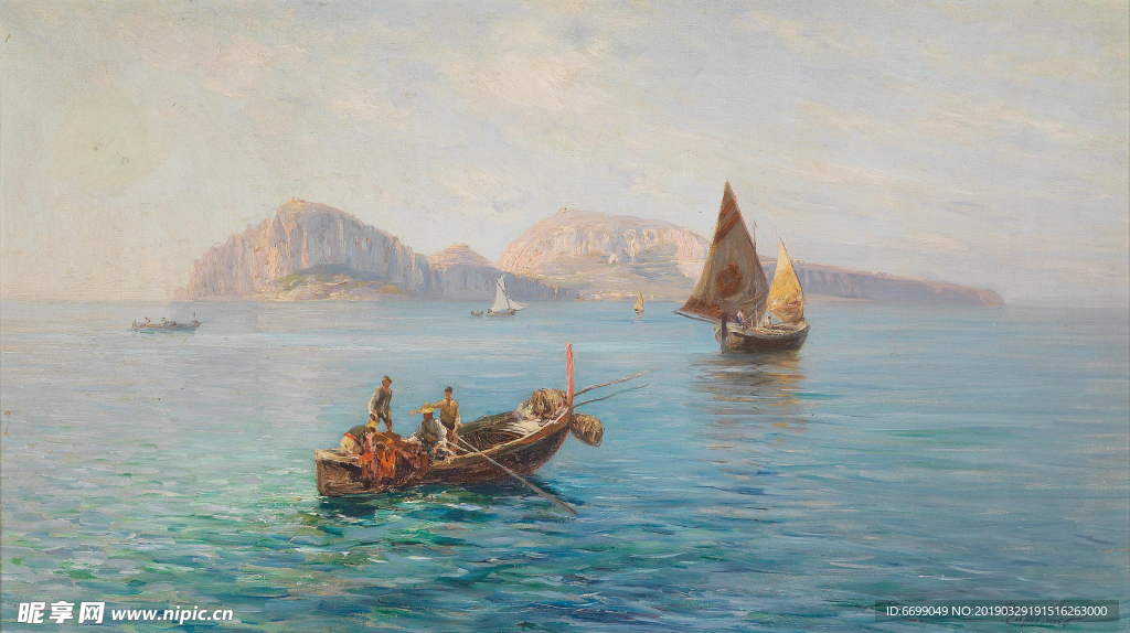 风景    油画图片