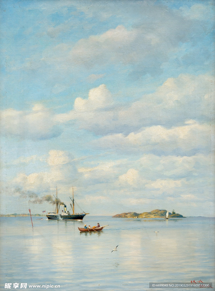 风景    油画图片