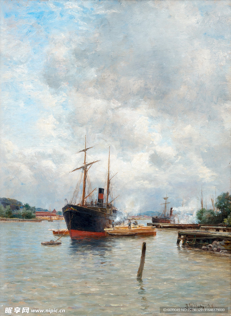 风景    油画图片