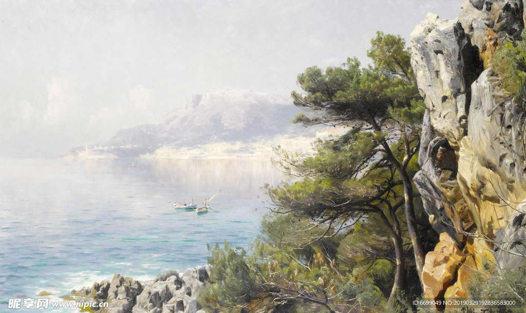 风景    油画图片
