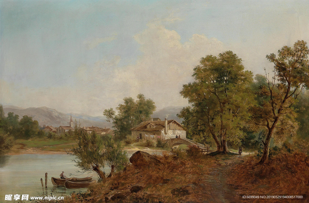 风景    油画图片