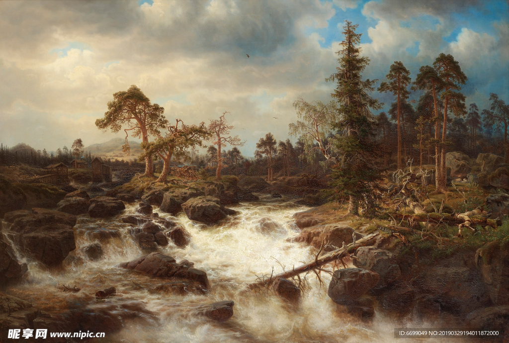 风景    油画图片