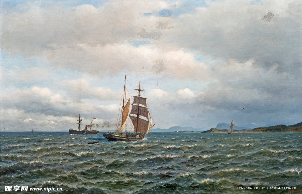 风景    油画图片