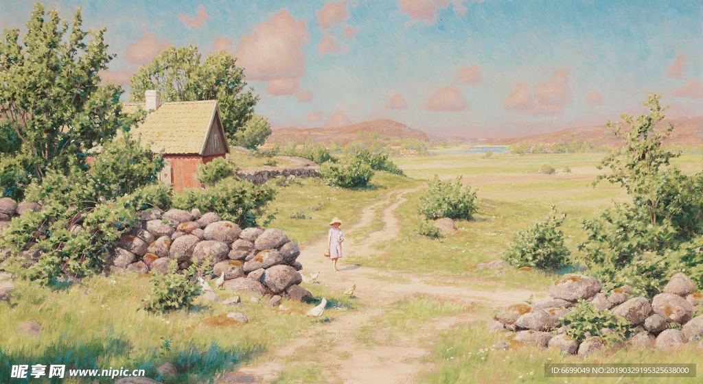 风景    油画图片