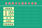 医院值班牌
