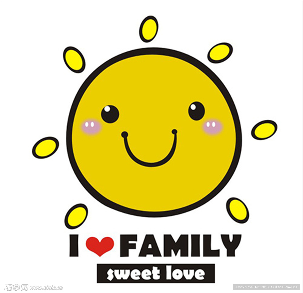 FAMILY家庭T恤亲子印花图