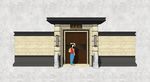 中式院门