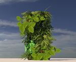 植物墙模型