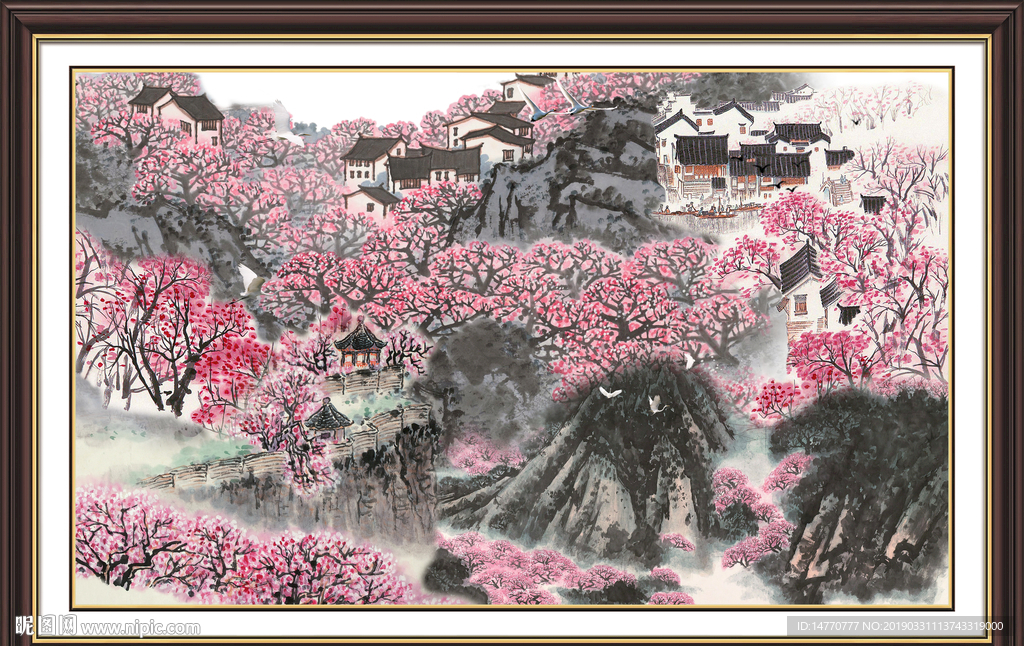 国画山水