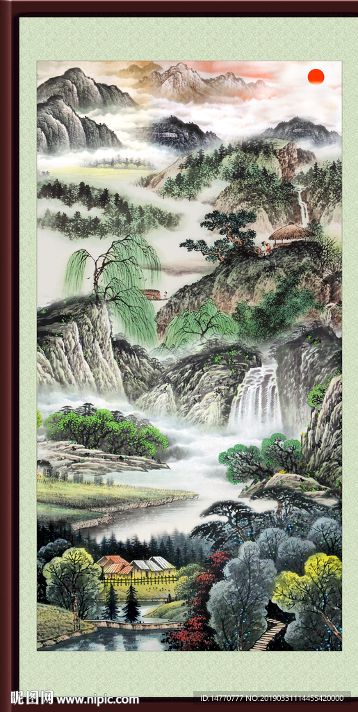 国画山水