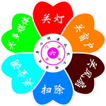 六色花