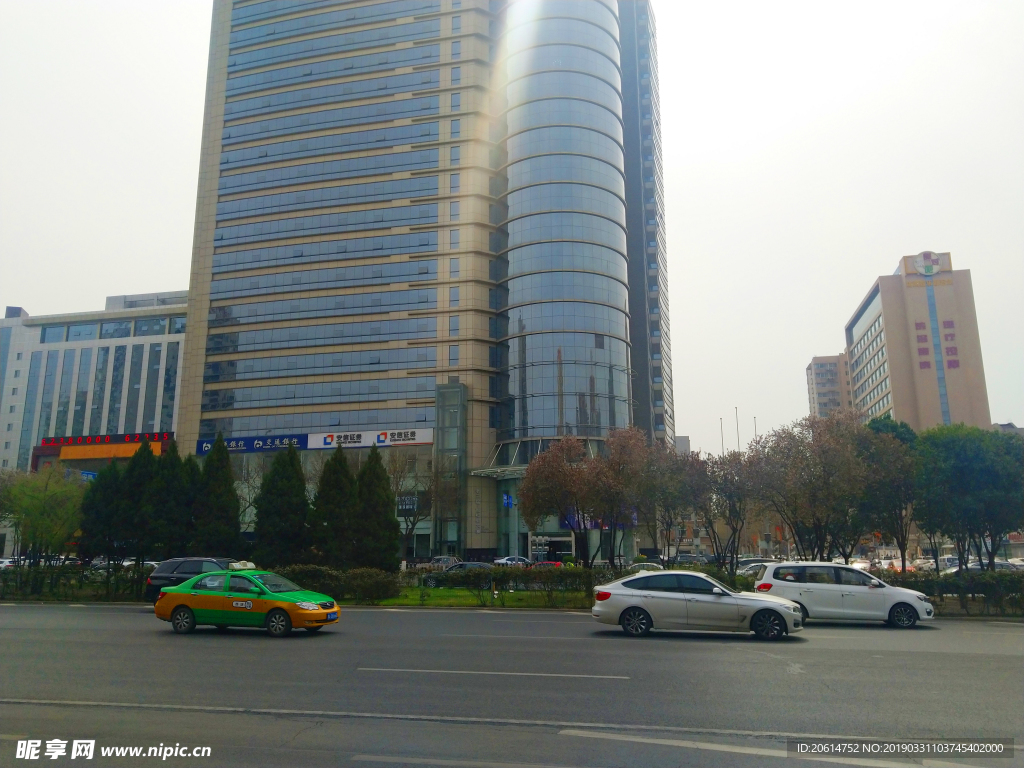 城市高楼风景