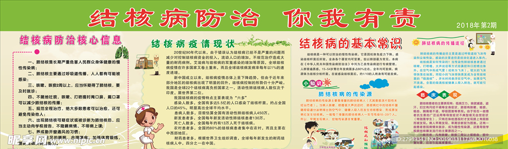 结核病宣传栏