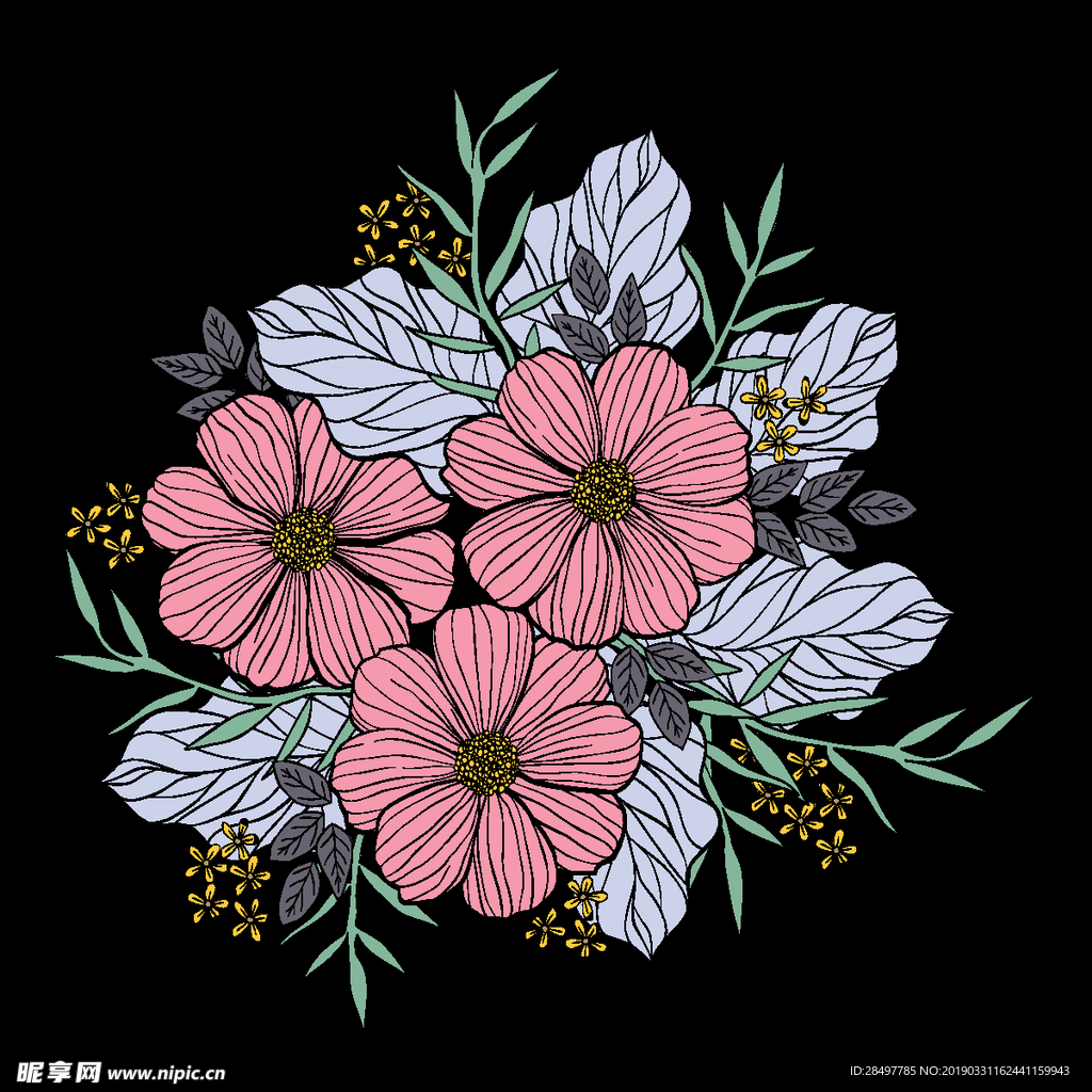 花插画