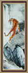 山上虎国画