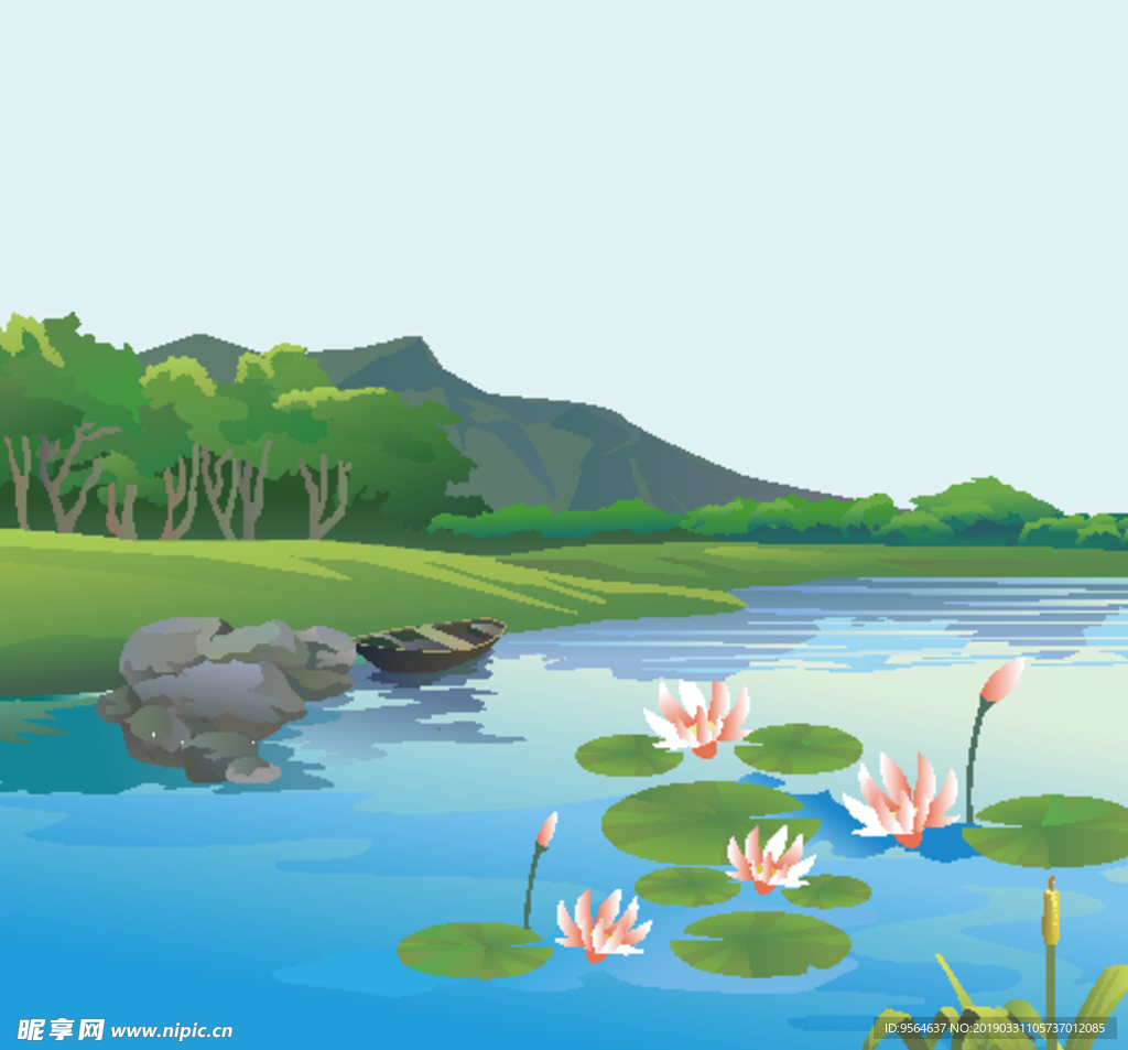 荷花池