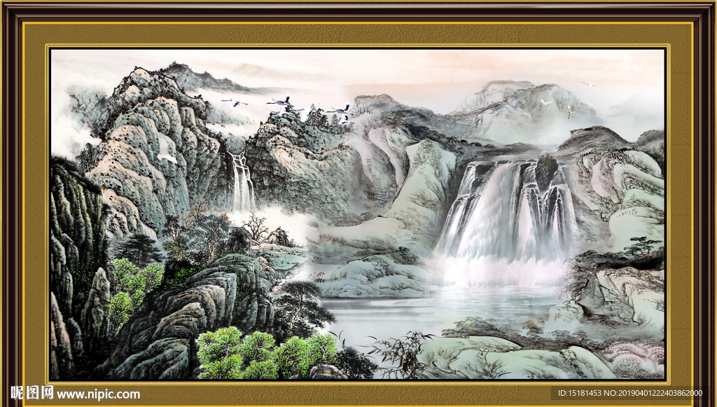 山水画