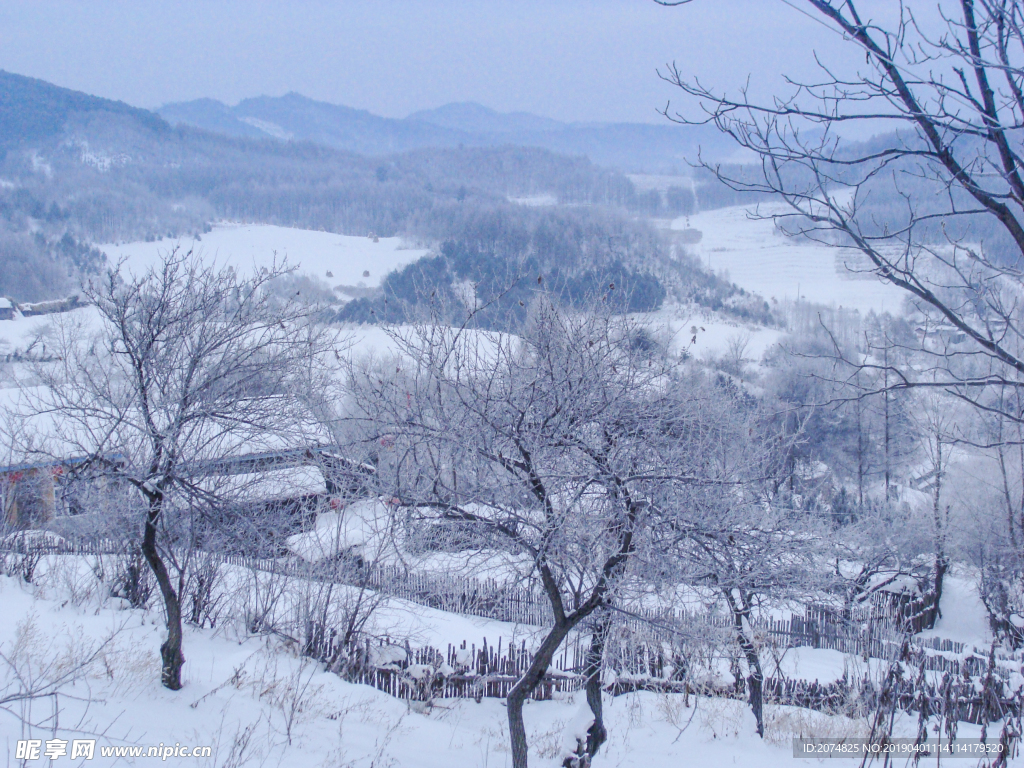 松岭雪村摄影图__国内旅游_旅游摄影_摄影图库_昵图网nipic.com