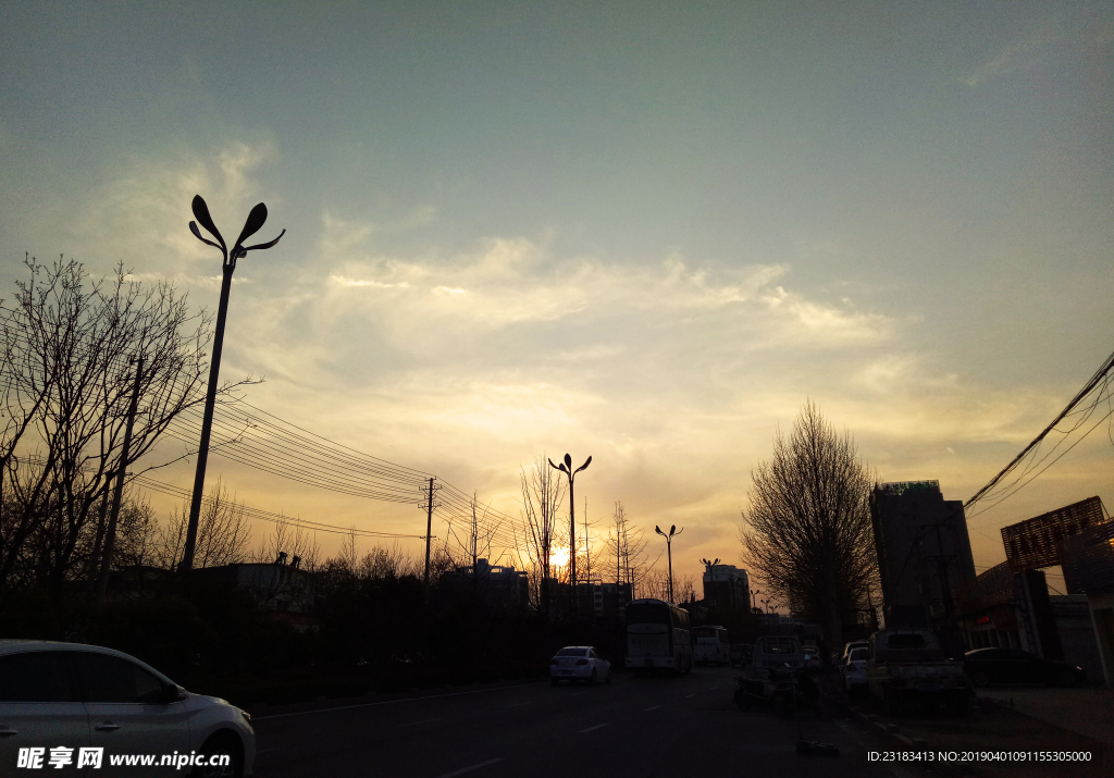 夕阳