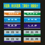 科室牌办公最新鹏设计之一设计