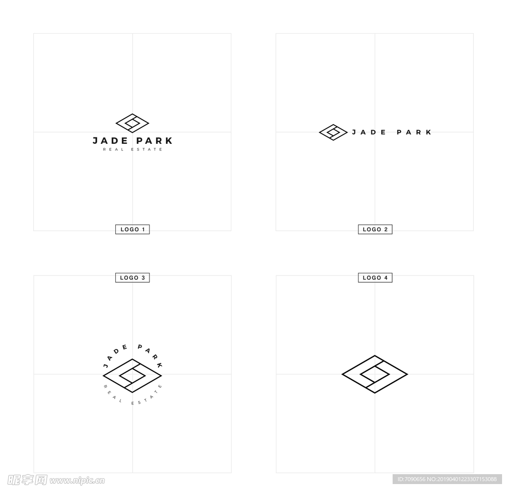 极简高端图形LOGO