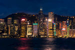 香港维多利亚港夜景