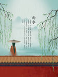 唯美 壁纸 复古 风景画 水彩