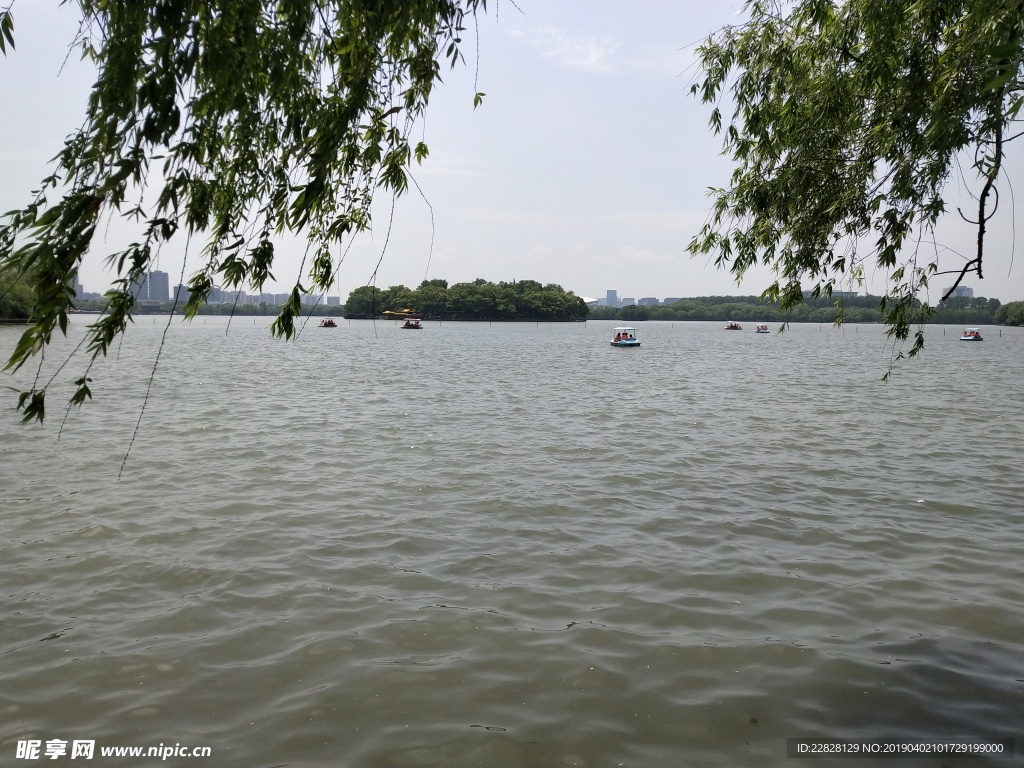 南湖风景