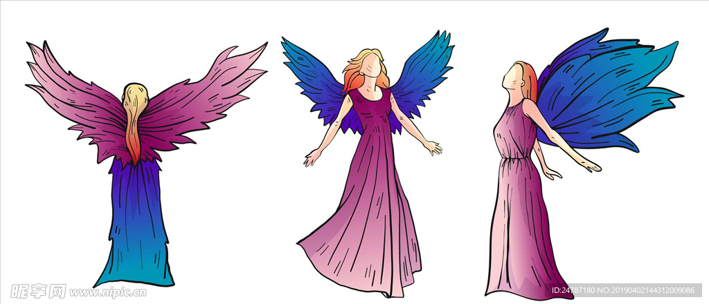 天使翅膀女人