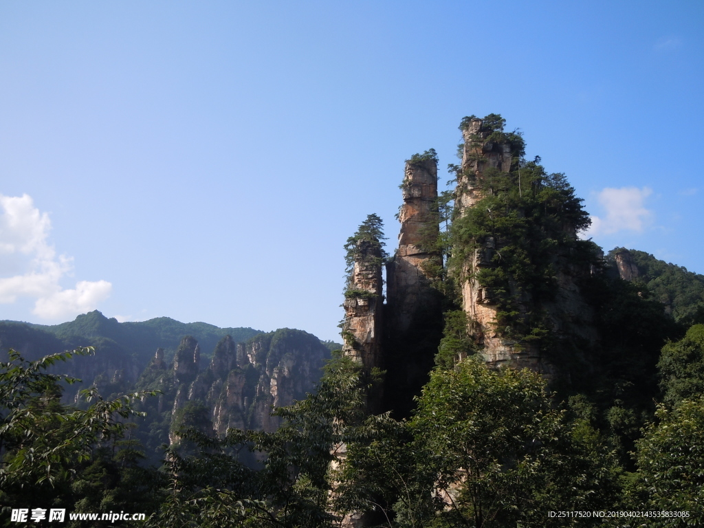 张家界 湘西  湖南景点 山峰