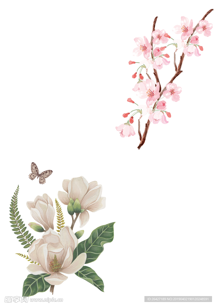 手绘花卉28