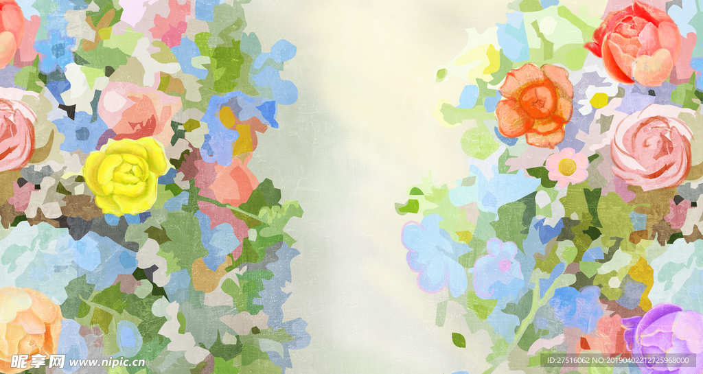 花海插画