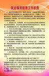 就业服务管理工作职责