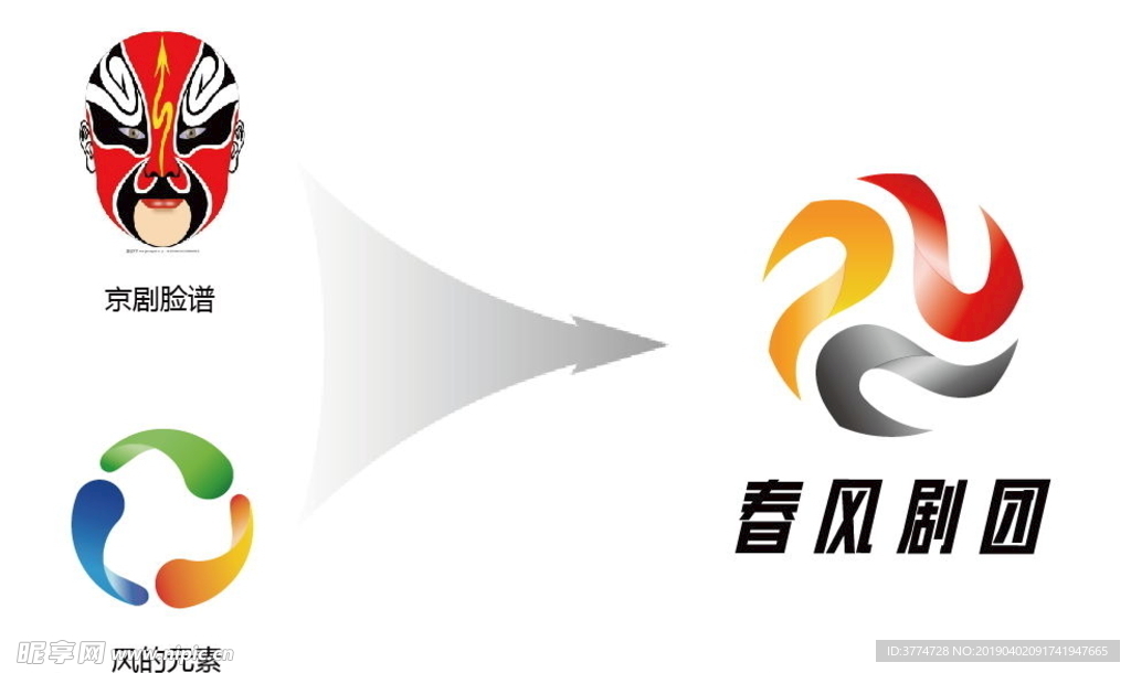 春风剧团LOGO
