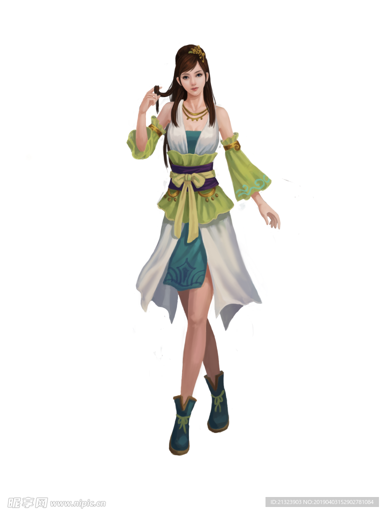 美女