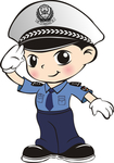卡通警察