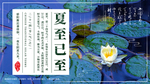 夏至展板