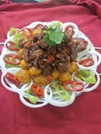 铁板小土豆羊肉