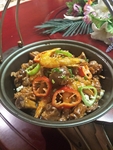 鲜虾猪手煲