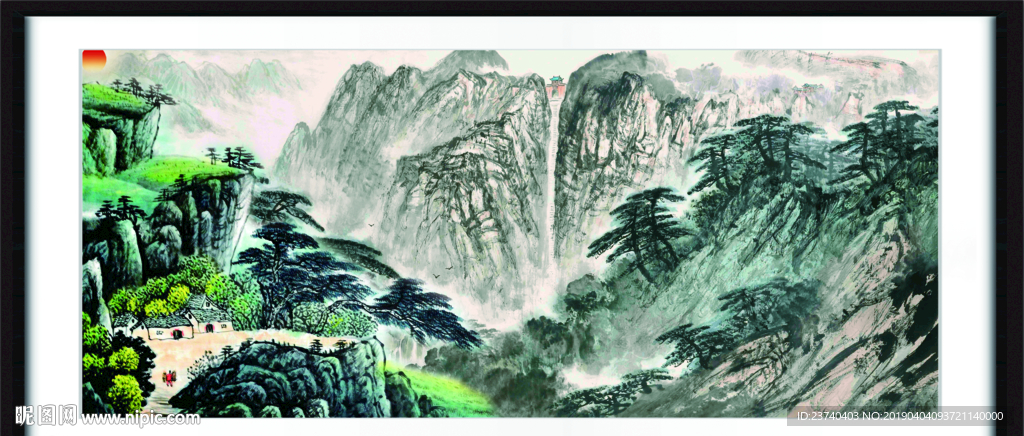 国画山水