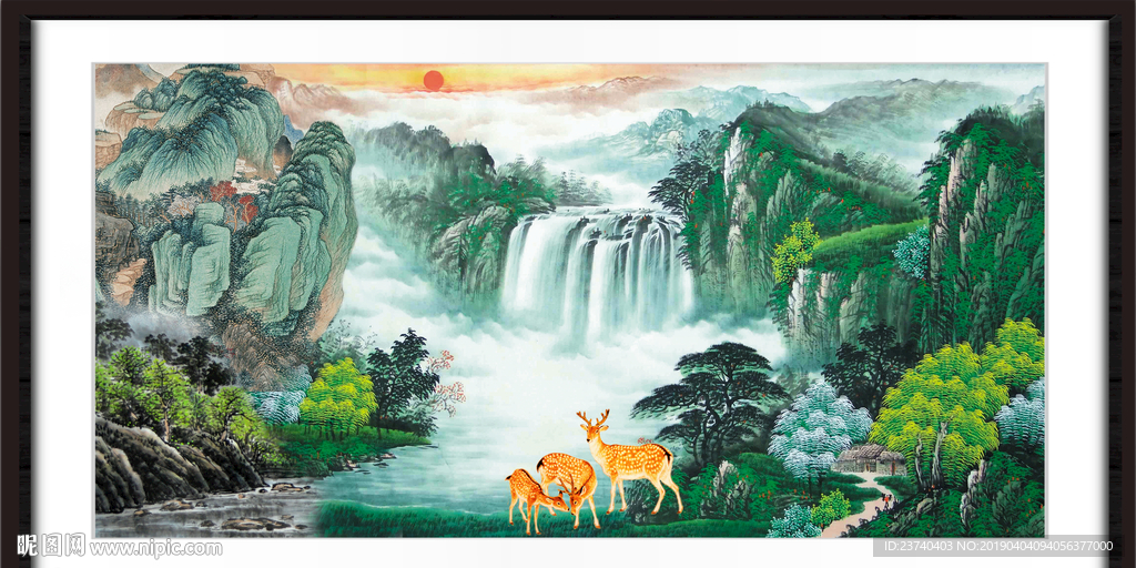 国画山水